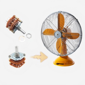 Fonte di fabbrica OEM ODM 360 gradi di controllo della velocità regolatore della ventola intelligente a parete modulo interruttore ventilatore a soffitto interruttore rotante interruttore - Product Image 3