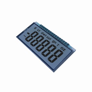 5 ziffern 7 segment ecran lcd lcd display metall pin verbindung lcd display 16 pin display design für empfindliche gleichgewicht und waagen - Product Image 1
