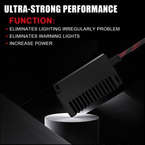 12Vスーパーパワーレジスタ小型CANBUSエラーフリー9005 9006 9012 H10 LED負荷抵抗カーヘッドライト - Product Image 3