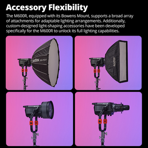 Godox M600R 740W 5600K Continuous LED Video <strong>Light</strong> with Built-in <strong>FX</strong> Effect and Portable Professional Photography Lighting - Product Image 4