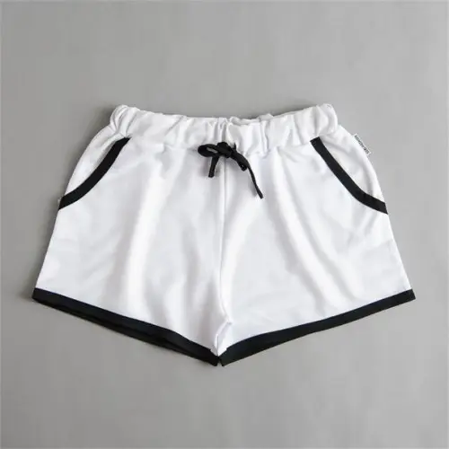 Pantalon court à Sublimation, blanc, éponge française, usine,