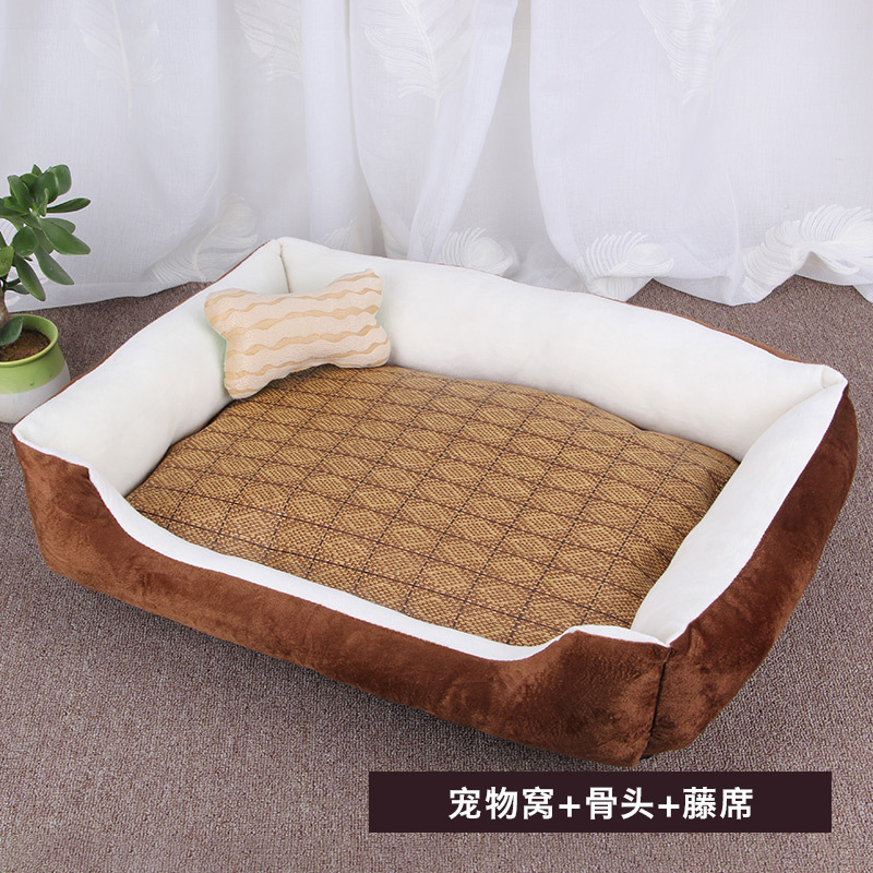 Os de jouet de tapis rafraîchissant beige café
