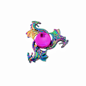 Hot bán đầy màu sắc hợp kim Thần Tài <span class=keywords><strong>Spinner</strong></span> chống căng thẳng Đồ chơi Hợp kim kẽm rực rỡ Heptagonal tay <span class=keywords><strong>spinner</strong></span> thần tài đồ chơi - Product Image 2