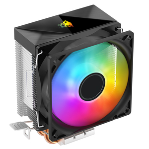 ジャングルレオパードCPUクーラーファンブラケットヒートシンクベース4ピンコネクタPC対応LGA1150 1156 1155 775 1366コンピュータケース - Product Image 1