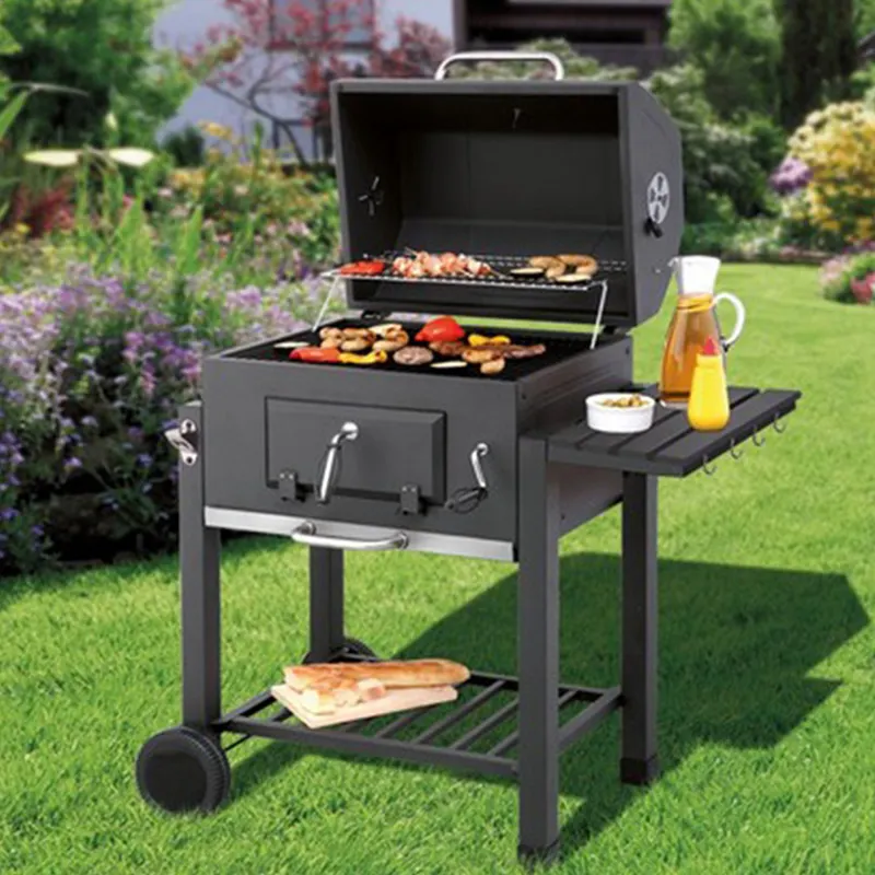 X051 griglie per barbecue a carbone per uso pesante di lusso classiche per barbecue per interni/esterni/campeggio