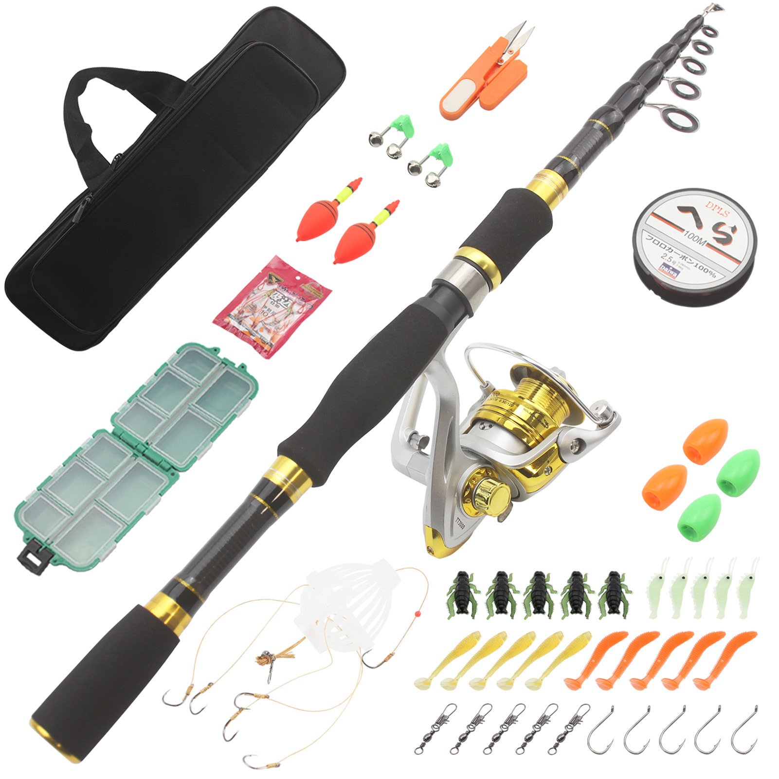 Fishing tackle set