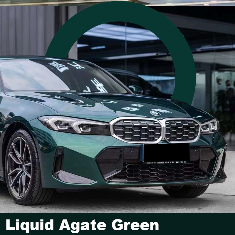 Agate liquide verte