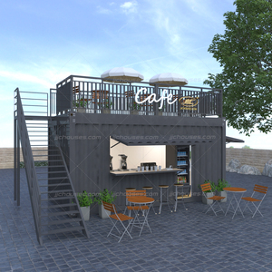 ร้านกาแฟจากตู้คอนเทนเนอร์ขาย, บาร์จากตู้คอนเทนเนอร์ขาย, ผลิตบ้าน 2 ห้องนอนจากตู้คอนเทนเนอร์ ร้านกาแฟจากตู้คอนเทนเนอร์ - Product Image 2