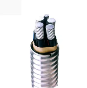 CUL onaylı 90C alüminyum güç kabloları 600V 4x 4/0AWG 1x 350kcmil Tech zırhlı Teck tel 1x 350kcmil Tech zırhlı güç kabloları - Product Image 4
