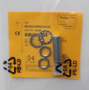 Bi2-M12-AP6X-H1141近接スイッチセンサー新しい産業用制御PLCプログラミングRS485通信インターフェイス - Product Image 1
