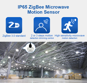 Amelech-sensor inteligente IP65, detector de luz led, inalámbrico, pir, microondas, zigbee - Product Image 2