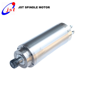 JST 100S2-3.2雕刻主轴电机3.2kw 100毫米ER20数控刳刨机水冷主轴 - Product Image 1