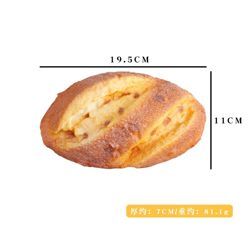 Pan de piña grande de 19.5 cm