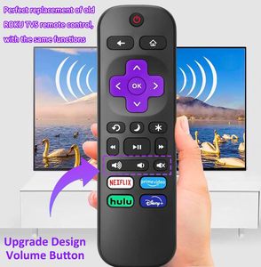 Universal 4K HDR <strong>Roku</strong> Streaming Remotewith Netflix VUDU Shortcuts and Voice Control - High-Quality Portable Device