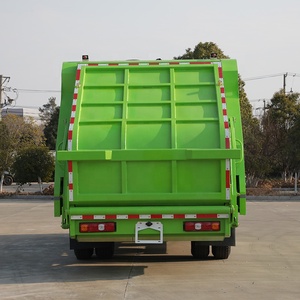 Shacman ánh sáng dut 210hp tự tải máy nén rác xe tải thủy lực ép rác nhỏ Xe Rửa Thùng rác bán xe tải - Product Image 5