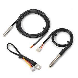 Barato resolución programable 1-Alambre de termómetro Digital DS18B20 Sensor de la sonda de temperatura para Arduino