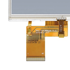 Display LCD RGB 40pin 480*272 schermo LCD TFT da 4.3 pollici con pannello Touch resistivo - Product Image 2