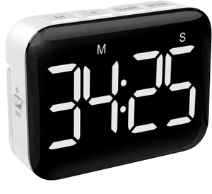 LED grande schermo digitale doppia sveglia con funzione di risparmio energetico facile da impostare weekend con Timer semplice - Product Image 1