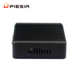 Piesia çift Lan fansız Mini PC Celeron J4125 KIOSK IOT endüstriyel bilgisayar ana RS232 RS485 Ubuntu Linux Mini PC için KIOSK - Product Image 6