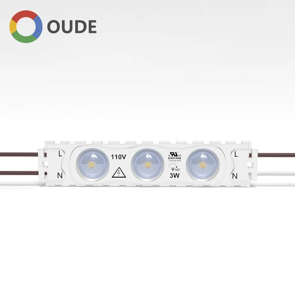 China Lieferant SMD2835 Direktstrom-LED-Modul 3W Wasserdichtes AC 110V/220V LED-Modul ROHS CE