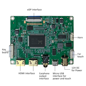 NESSUN MOQ display lcd tft da 10.1 pollici 1920*1200 pixel 10 punti pannello di tocco capacitivo dual HD-MI scheda del controller per più sistemi - Product Image 3