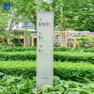 Custom Made Outdoor Management Wayfinding Signage Sign Stand Direction Signs - Product Image 2