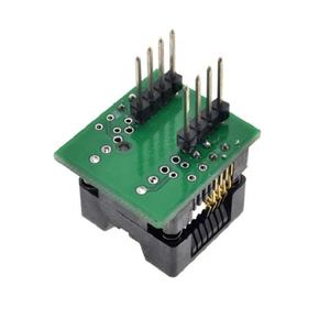 SOIC8 <strong>SOP8</strong> to DIP8 Wide-body Seat Wide 200mil <strong>Programmer</strong> Adapter <strong>Socket</strong> Blue - Product Image 4