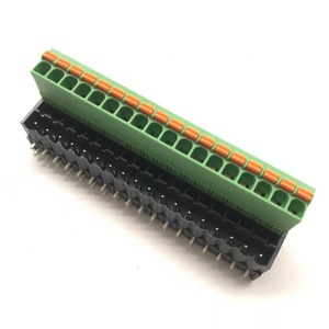Bloque de terminales de resorte FKCN 2,5, 2EDGKN-5.0, 5,08mm, pitch, pcb, enchufe, con conector de doble fila, 10P, 18P - Product Image 5