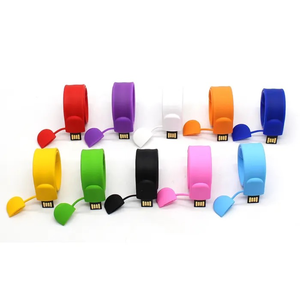 Xách tay đầy màu sắc Silicone dây đeo cổ tay USB <span class=keywords><strong>flash</strong></span> <span class=keywords><strong>drive</strong></span> 2GB 4GB 8GB 16GB Tát USB 32GB 64GB 128GB Memory Stick Vòng Đeo Tay ổ đĩa <span class=keywords><strong>flash</strong></span> - Product Image 5