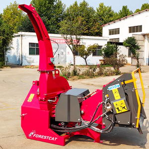 Industrielles zapfwelle getriebenes Holzhacker-Hydraulik zufuhr system Forst holzhack maschine für die Holz verarbeitung von Ästen - Product Image 1
