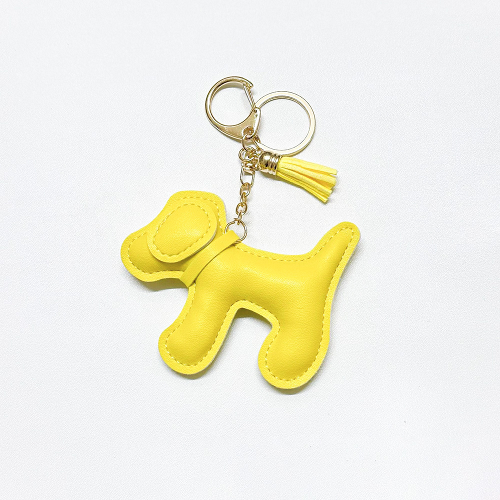 Porte-clés jaune
