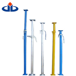 金属道具用于1.8M 3M 4m建筑脚手架和可调岸柱支撑钢道具 - Product Image 1