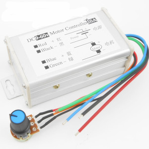 Taidacent PWM Variabile 24V DC Controllo di Velocità del Motore 12V-60V Regolatore di Velocità del Motore 9V 36V 20A DC Regolatore di Velocità del Motore - Product Image 1