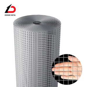 Büyük stok 1/2x 1/2 1/4 inç Gi tel örgü rulosu kaynak 8X8 galvanizli 6X6 fiyatları 8 10X10 PVC kaplı kaynaklı tel örgü - Product Image 2
