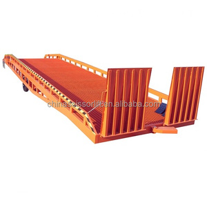 Plataformas elevadoras de rampa de muelle de carga de contenedor móvil de almacén hidráulico robusto nivelador de muelle de rampa de patio de carga con CE - Product Image 5
