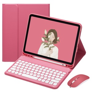 Stand <strong>Cover</strong> Case Wireless Touchpad Keyboard for <strong>iPad</strong> Air 5 Air4 10.9 7th 8th 9th 10.<strong>2</strong> Air 3 10.5 / <strong>iPad</strong> Pro 11 Mini 6 With Mouse - Product Image 2