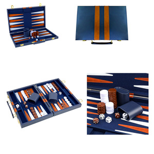 Üst tavla seti ile strateji ve İpucu kılavuzu klasik katlanabilir kurulu oyun tahtası kapalı satranç oyunları ve kutuları için - Product Image 2