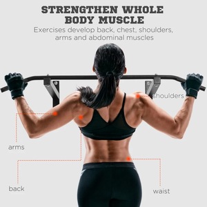 Dip <strong>Bar</strong> <strong>Parallel</strong> <strong>Bars</strong>, Upper Body Training Workout Home Gym <strong>Exerciser</strong> Doorway Pull up <strong>Bar</strong>, Wall Mount Pull up <strong>Bar</strong>
