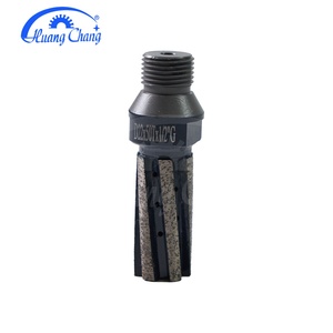 Huangchang High Speed Diamond Fingerbit 25x50x6 Segment with 1 <strong>Bottom</strong> Segment Granite Quartz Stone Sink <strong>Hole</strong> Cut Outs - Product Image 6