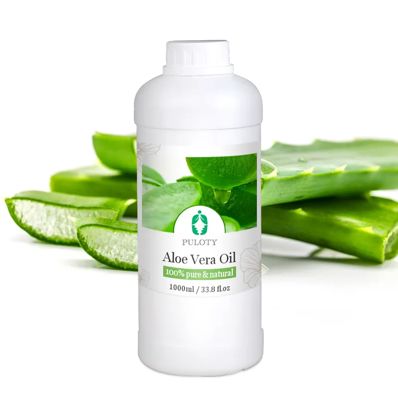Aloe Vera cilt bakımı Aloe Vera yağı saç büyüme yağı için üretici Aloe Vera yağı