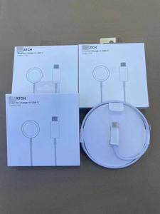 เครื่องชาร์จขนาดเล็กแบบ2-in-1ชาร์จเร็วนาฬิกาแม่เหล็กเครื่องชาร์จไร้สายสำหรับ iwatch12345678 Apple Watch