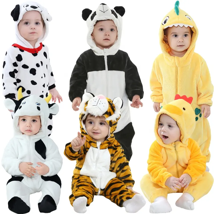 Unisex bebé niños disfraz de Halloween niño Animal en forma de mameluco mono niño niña ropa