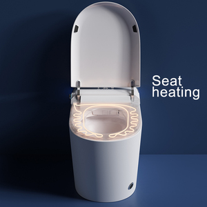 スマート高級バスルームトイレ家庭用壁掛けフローティングWCロンギートボウル付きリモコン高度機能 - Product Image 6