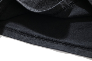 2024 Stock Custom Brand Hell <strong>Shirt</strong> Top Quality 100 Cotton Wholesale Washed Oversize t <strong>Shirt</strong> for Men - Product Image 3
