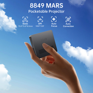 ミニポータブル8849 M1プロジェクターホームシアター屋外179G省エネ8849火星プロジェクター - Product Image 3