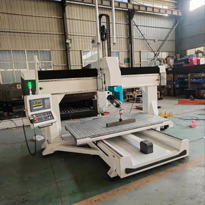 D&amp;T <strong>ATC</strong> <strong>CNC</strong> Wood <strong>Router</strong> 2130 5KW Single Spindle <strong>Servo</strong> Motor for Wooden Door Furniture Making New Condition Vacuum Table SYNTEC - Product Image 1