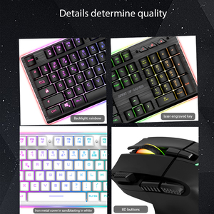 PCTENK USB Backlit LED 104 Keys <strong>Keyboard</strong> <strong>and</strong> <strong>Mouse</strong> Combos Home Notebook <strong>Desktop</strong> <strong>Computer</strong> Latest Gaming <strong>Keyboard</strong> <strong>Mouse</strong> Set - Product Image 6