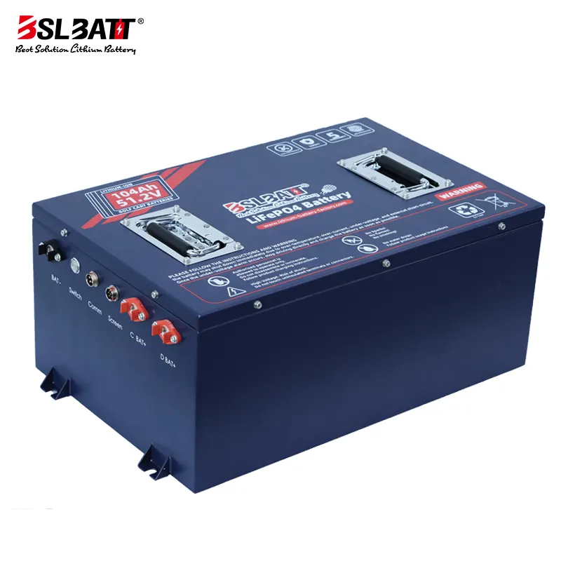 BSLBATT lifepo4 Lithium-Ionen 48 v 100ah lifepo4 Golf wagen Lithium-Batterie 48 Volt