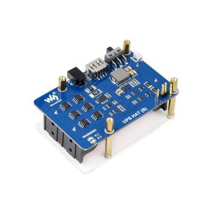 Waves hare Unterbrechung freie Strom versorgung USV HAT (B) für Raspberry Pi, 5V Ausgang, bis zu 5A Strom, Pogo Pins Anschluss - Product Image 4