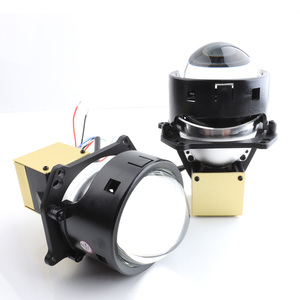 自動照明システム120W Bi <span class=keywords><strong>LED</strong></span>プロジェクターレンズ3インチ10000LM Hi Loビームスポット超明るいBi <span class=keywords><strong>LED</strong></span>プロジェクターレンズ